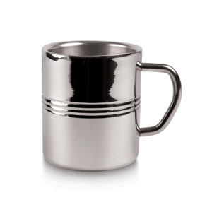 Double Wall Coffee Mug Height 9cm